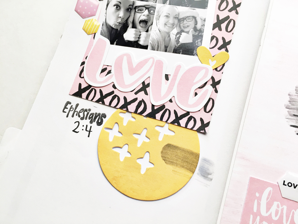 Memory Keeping: Faith Edition | Love You More | traveler's notebook entry by Andrea Gray