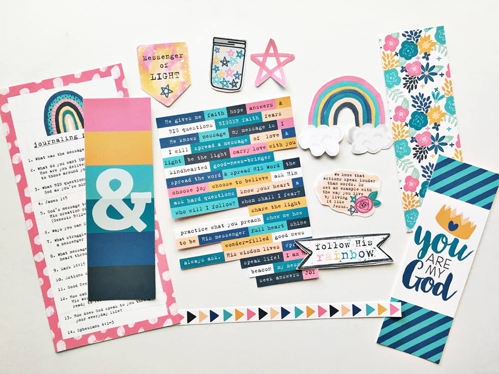 faith traveler's notebook entry by Andrea Gray | Memory Keeping: Faith Edition | The Perfect Time to Shine