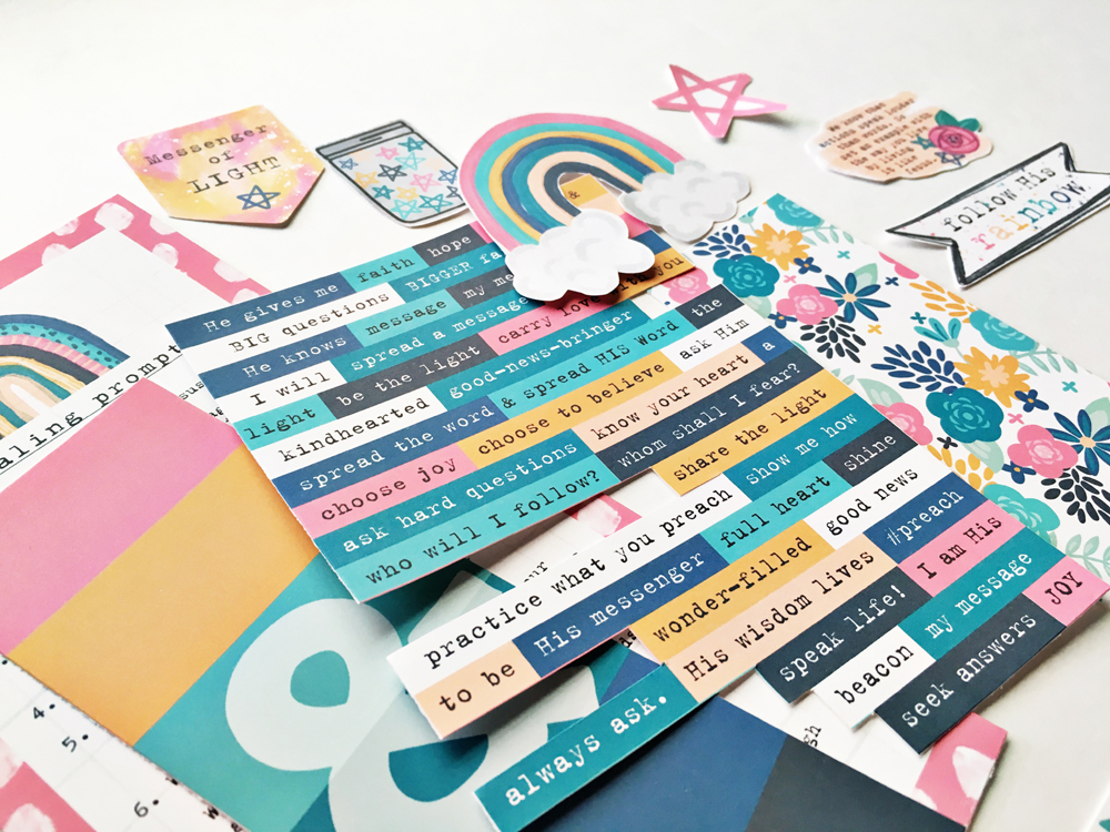 faith traveler's notebook entry by Andrea Gray | Memory Keeping: Faith Edition | The Perfect Time to Shine