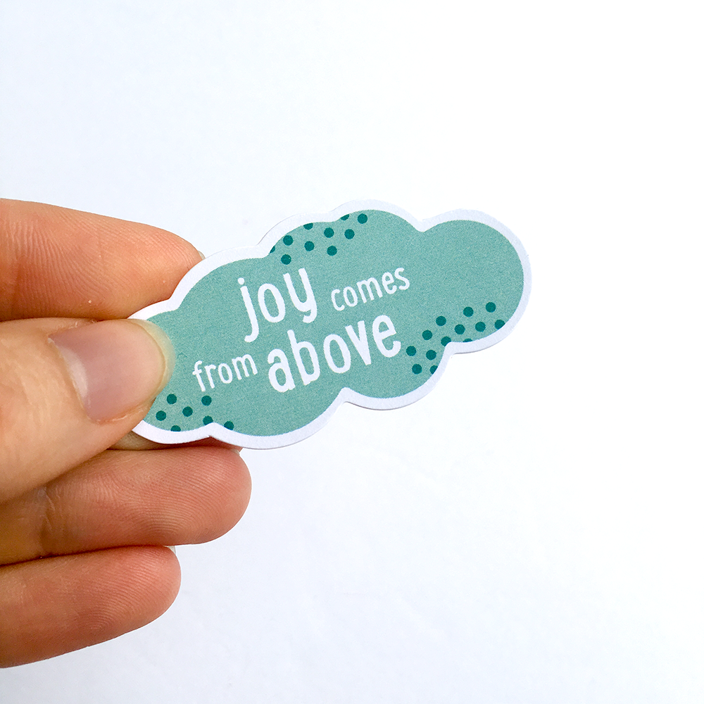 mixed media art journaling Bible tutorial: simple inspiration | taking inspiration from a sticker to create a mixed media background by Heather Greenwood