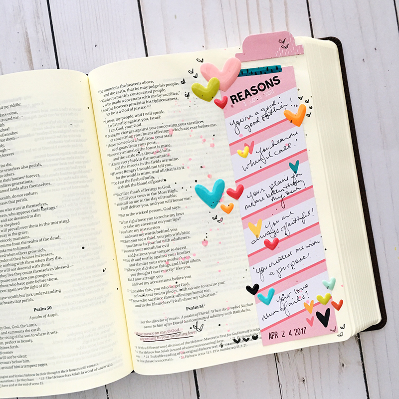 Worth the Wait | Every Reason to Love | Bible journaling entry by Bailey Jean Robert