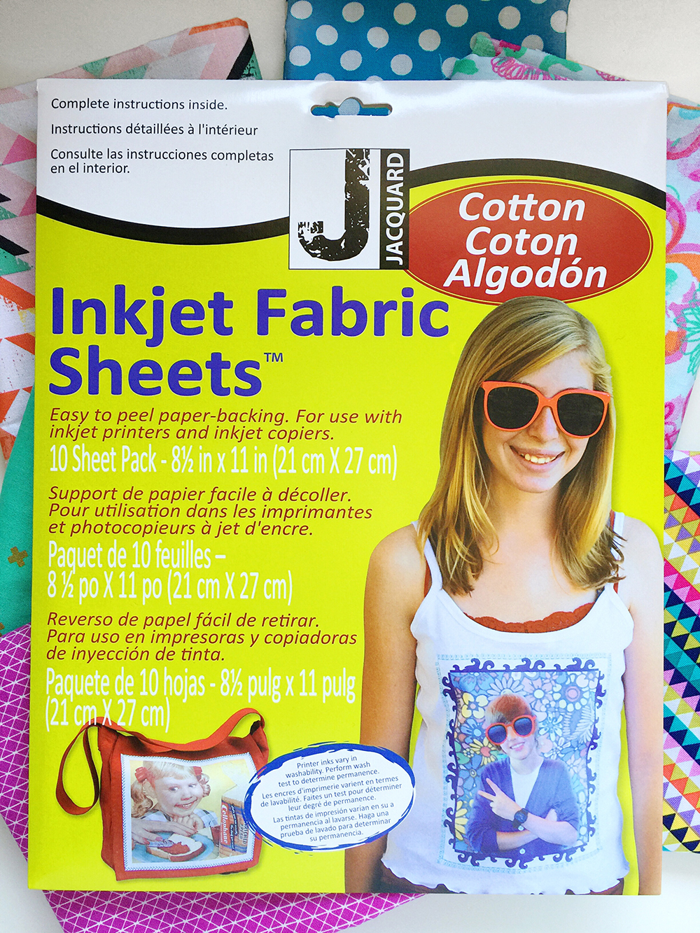 digital printing on fabric home decor project by Cristin | Illustrated Faith Print & Pray on FABRIC hybrid project