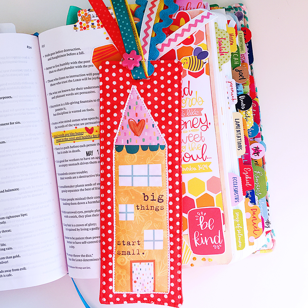 digital printing on fabric home decor project by Cristin | Illustrated Faith Print & Pray on FABRIC hybrid project