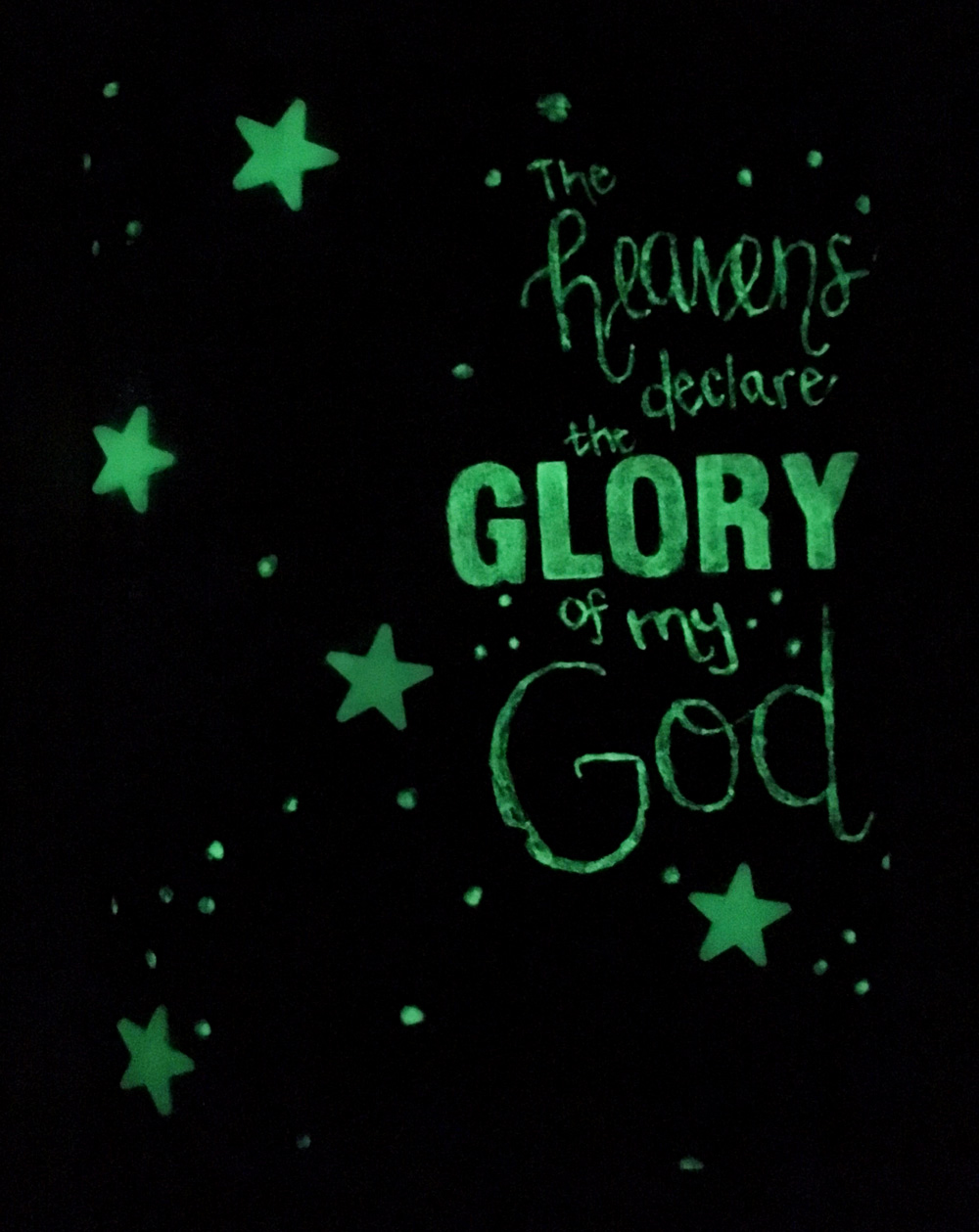 digital hybrid mixed media Bible journaling entry by Leah | Outta This World Love with Leah Schumacher
