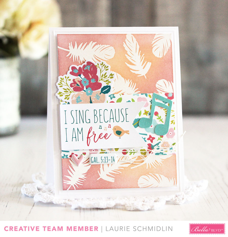 greeting card by Laurie Schmidlin using Illustrated Faith Seeds of Faith