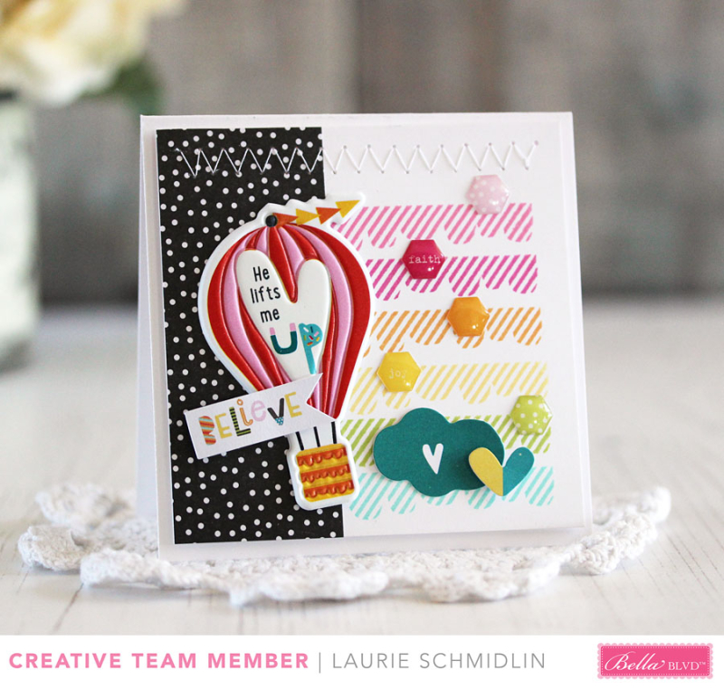 greeting card by Laurie Schmidlin using Illustrated Faith Delight In His Day