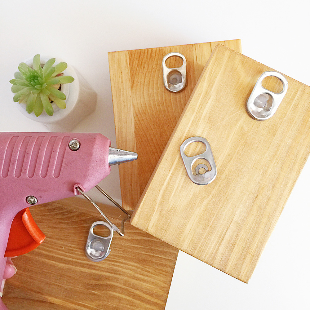 hybrid printables project and tutorial by Cristin | Mixed Media Wooden Blocks with Print & Pray!