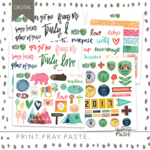 Revival Camp 2017: Wild Love | Ephemera Set