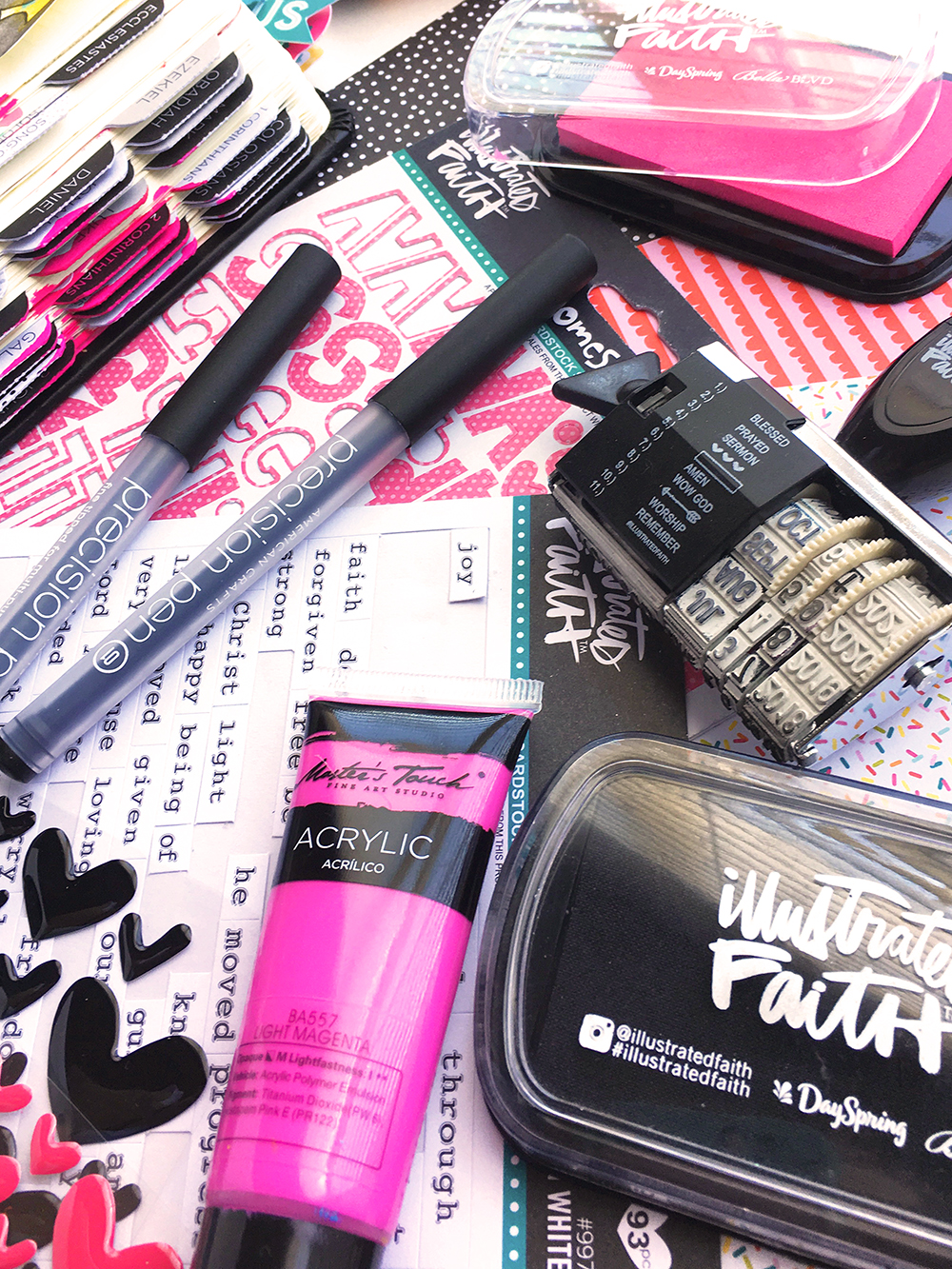 mixed media bible journaling entry by Abigail Clone | Teen Topic: Breakups