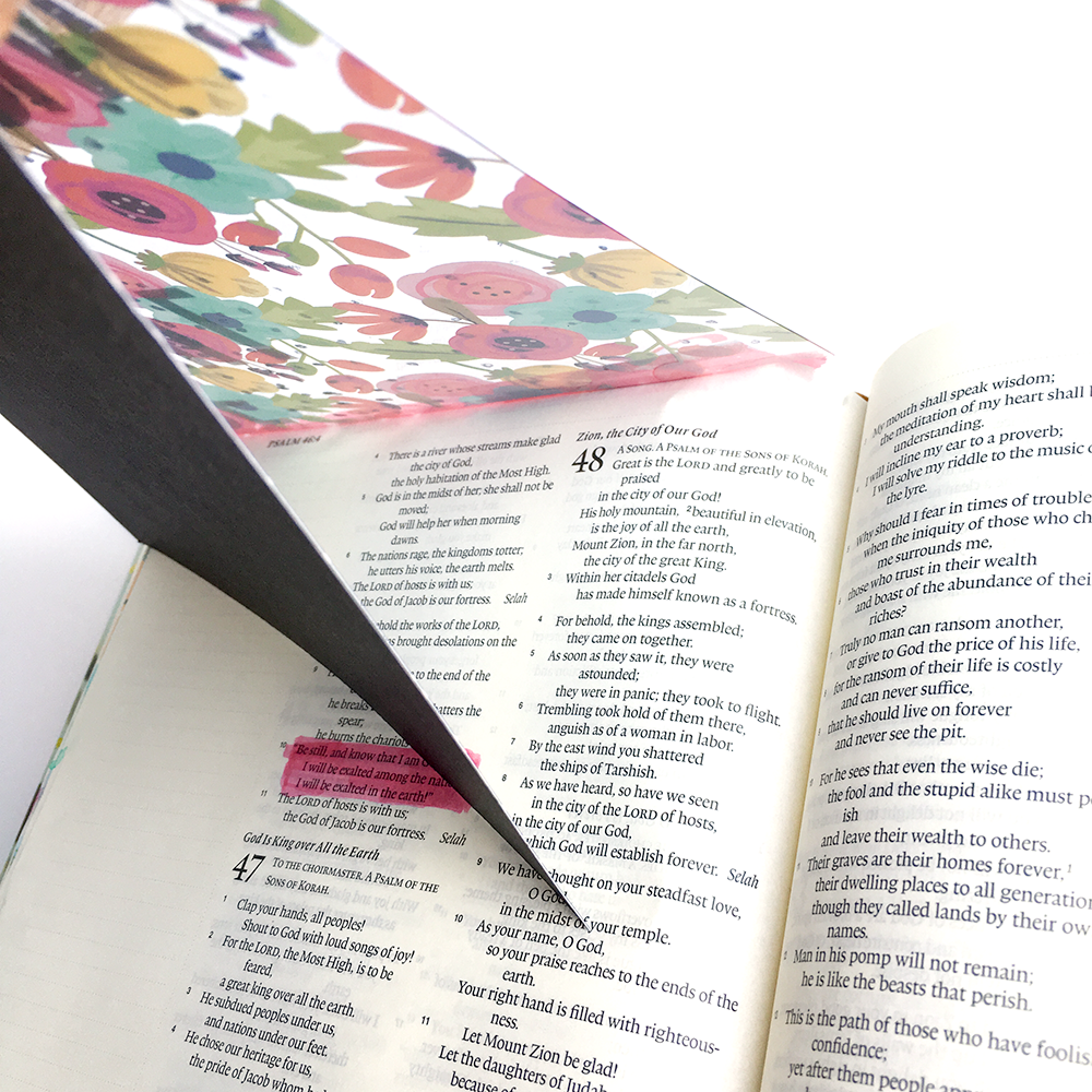 mixed media bible journaling tutorial by Heather Greenwood | 3 ways to use clear cuts in your Bible Journaling