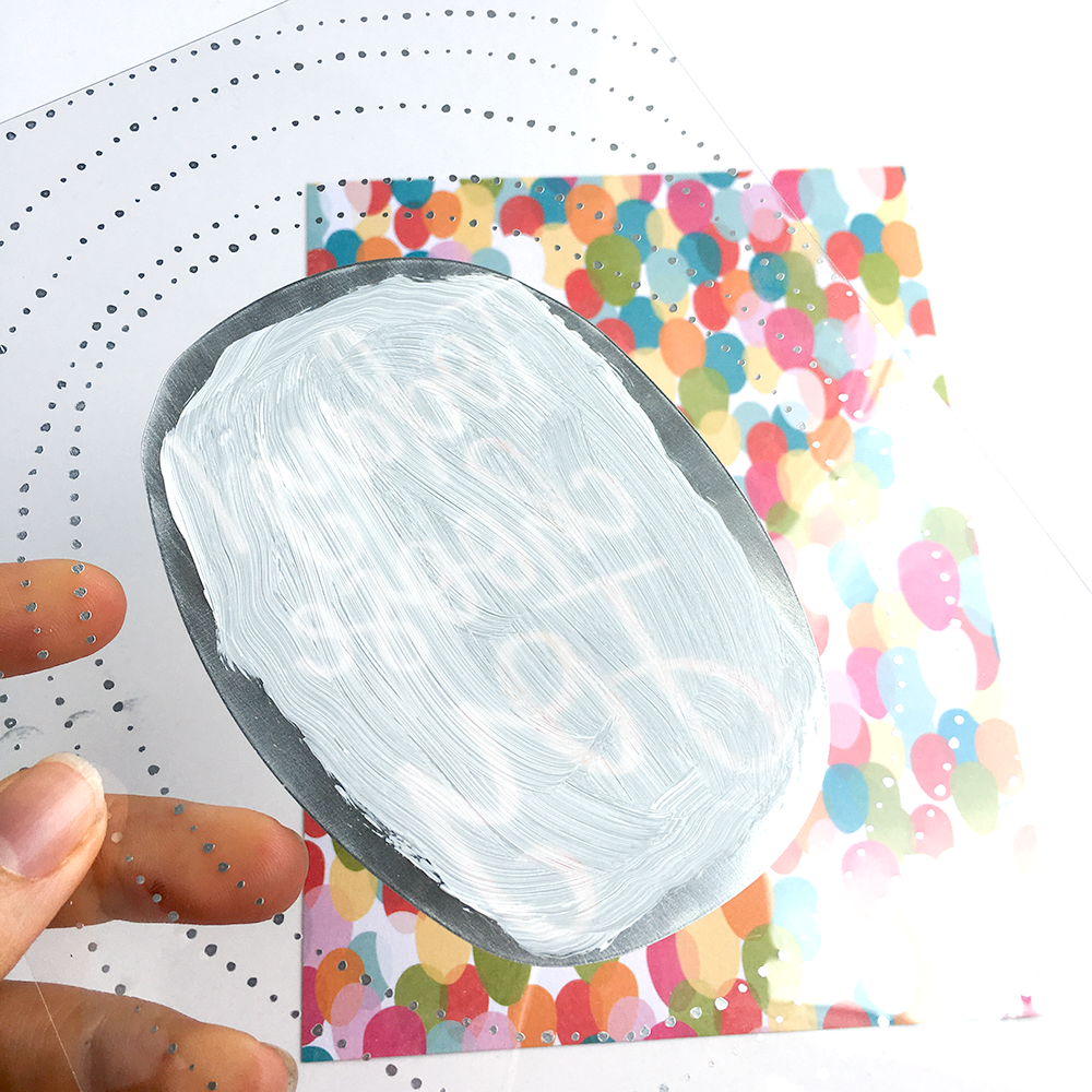 mixed media bible journaling tutorial by Heather Greenwood | 3 ways to use clear cuts in your Bible Journaling