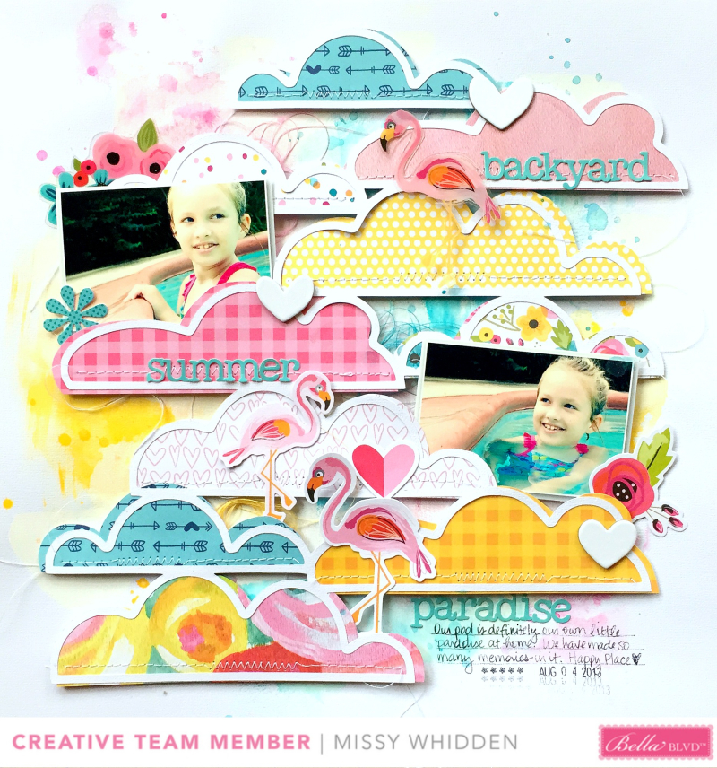 Bella Blvd Creative Team Round Up - August 2017 | scrapbooking and cardmaking using Illustrated Faith Collections