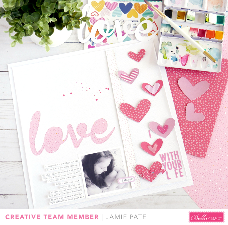 Bella Blvd Creative Team Round Up - August 2017 | scrapbooking and cardmaking using Illustrated Faith Collections