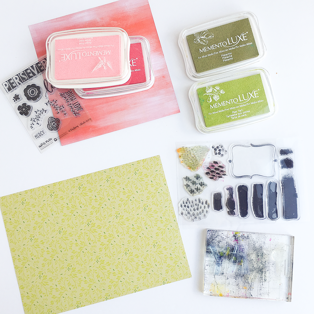 mixed media Bible journaling entry by Heather Greenwood | 1 Thessalonians 5:17 | It's OK to pray ugly prayers