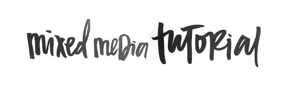 Illustrated Faith mixed media tutorial Blog image