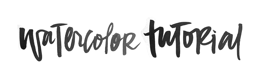 Illustrated Faith watercolor tutorial Blog image