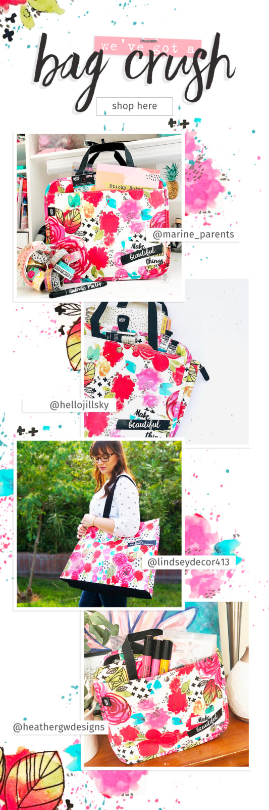 we've got a bag crush......