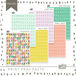 Tile Alpha Set | Power-filled Prayers Colors