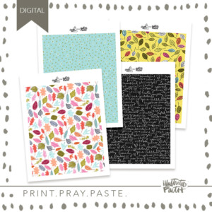 Harvest in Our Hearts Patterned Paper Bundle