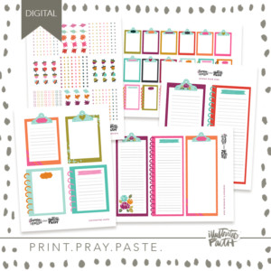 Gratitude Planner Stickers