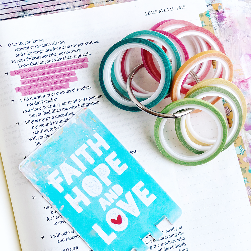 Gratitude Documented Day 22 | The Bible [Jeremiah 15:16] | Mixed Media Bible Journaling by Heather Greenwood