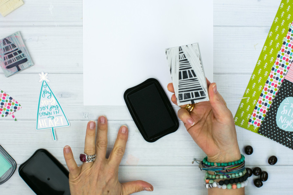 Bible Journaling Tutorial by Amy Bruce | JOY - Making Simple Stamps