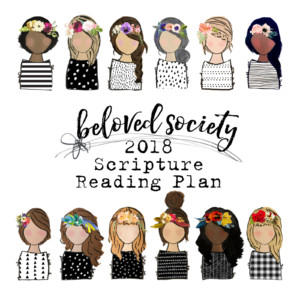 Beloved Society 2018 Scripture Reading Plan