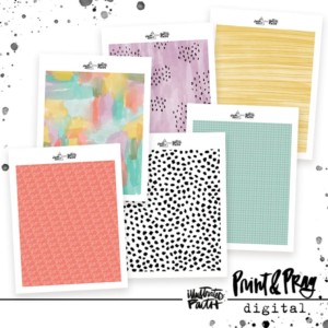 Go, Girl, Go Patterned Paper Bundle