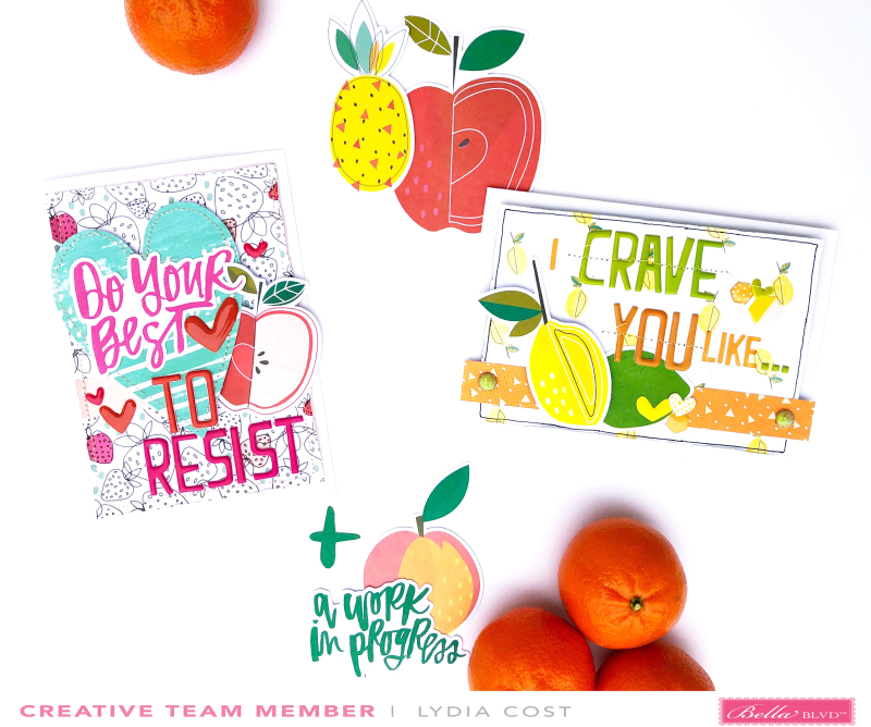 Bible journaling, scrapbooking, and card making inspriation from the Bella Blvd Creative Team using Illustrated Faith's Fruit of the Spirit Collection, Illustrated Faith's All People All Nations Collection, and Illustrated Faith's Basics Clear Stickers - February 2018