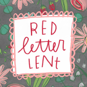 Red Letter Lent Whimsical Card Set