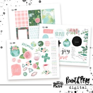 Red Letter Lent Elements