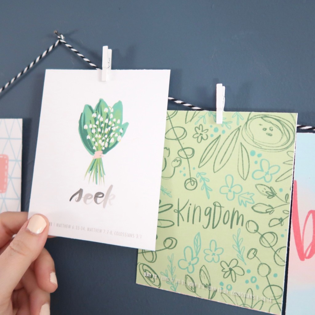 Print and Pray Bible Journaling Process Video by Jillian aka Hello Jillsky | Red Letter Lent