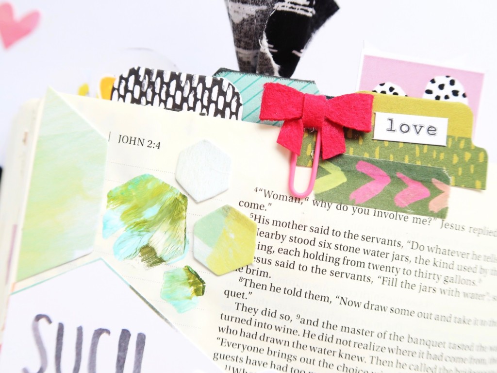 Bible Journaling Process Video by Jillian aka Hello Jillsky | This Is Love Devotional Kit