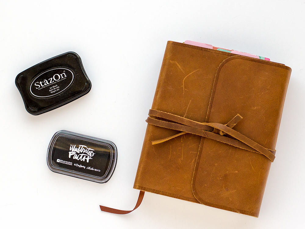 Bible Journaling Supplies - Pros and Cons of Popular Mediums used... gesso, matte medium, stamp ink. acrylic paint, watercolor, gelatos, neocolor II, journaling pens, markers, mists, spray inks, etc...