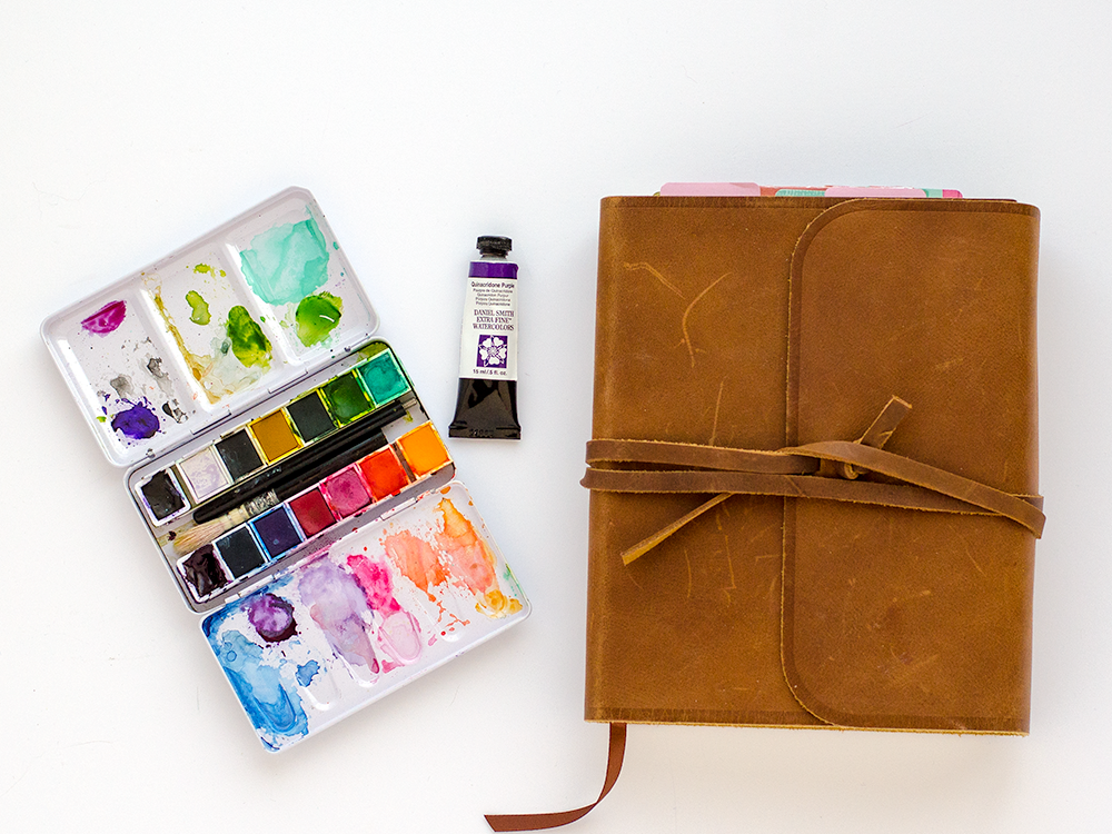 Bible Journaling Supplies - Pros and Cons of Popular Mediums used... gesso, matte medium, stamp ink. acrylic paint, watercolor, gelatos, neocolor II, journaling pens, markers, mists, spray inks, etc...