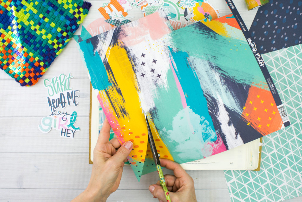 Watercolor Bible Journaling Tutorial by Amy Bruce | Pieces