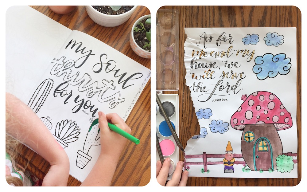 5 Tips for Bible Journaling with Kids by April Crosier aka marine_parents | #KidsintheWord | Proverbs 22:6