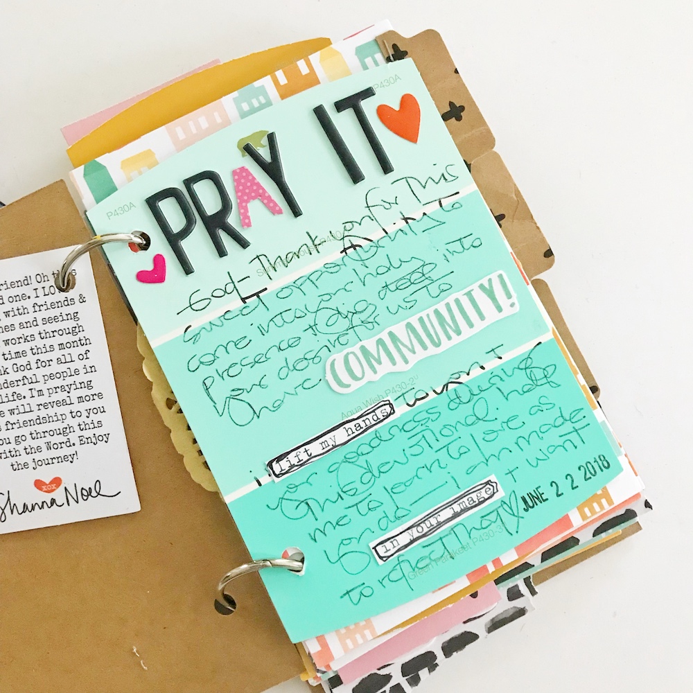 DIY Booklet Flip Through with April Crosier | Digging Deeper into the Devotionals | Stronger Together Devotional Kit