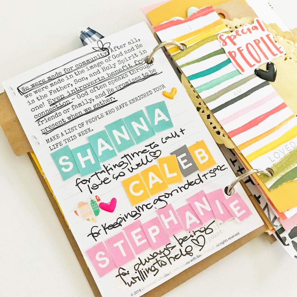 DIY Booklet Flip Through with April Crosier | Digging Deeper into the Devotionals | Stronger Together Devotional Kit