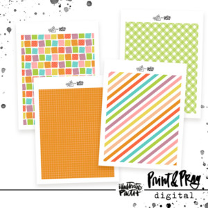 Seamless Patterned Paper Bundle