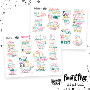 Scripture Word Art