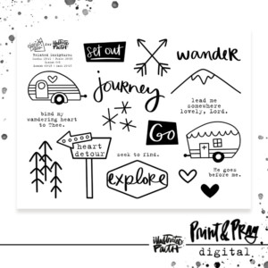 Heart Detour Traceable