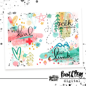 Revival Camp Collage Sheet