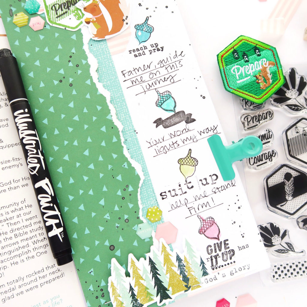 Revival Camp Prepare by Jillian aka Hello Jillsky | Traveler's Notebook Process Video