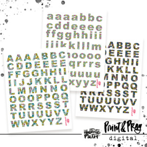 It Is Well Floral Alphas