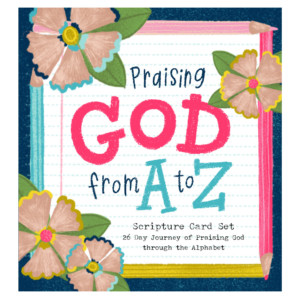 Praising God from A to Z card set