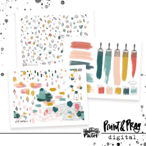 Gratitude 2018 Collage Papers