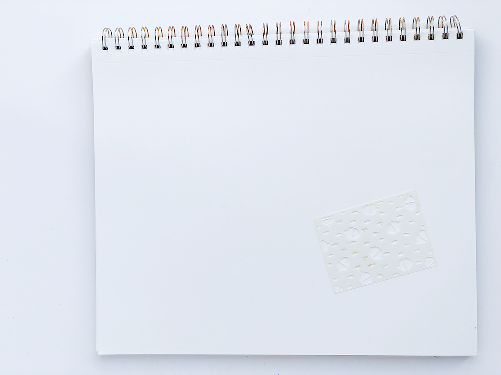 mixed media Bible journaling stenciling techniques by Heather Greenwood | 100 Days of Grace and Gratitude Kit