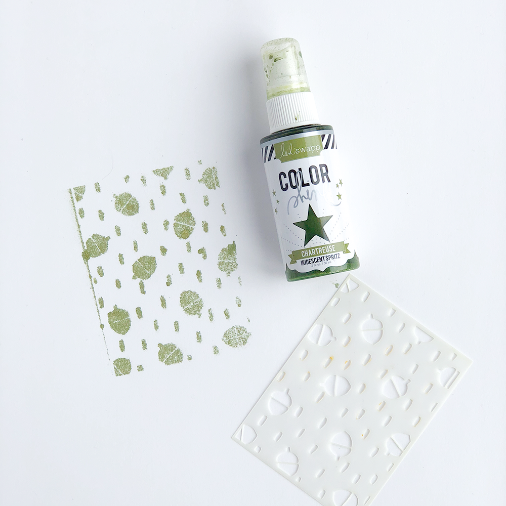 mixed media Bible journaling stenciling techniques by Heather Greenwood | 100 Days of Grace and Gratitude Kit