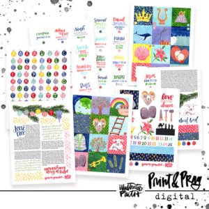 2018 Advent Journaling Kit: Jesse Tree